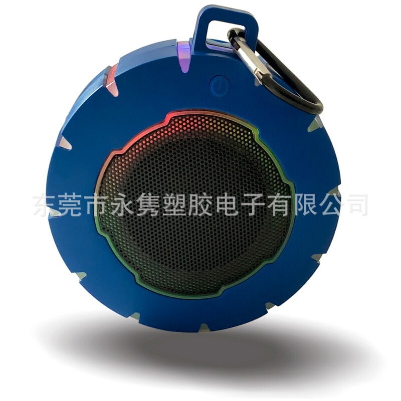 防水ミニストリングカラーバックパックワイヤレスBluetoothスピーカー、屋外ストリングカラーLED発光バックパックBluetoothスピーカー|undefined
