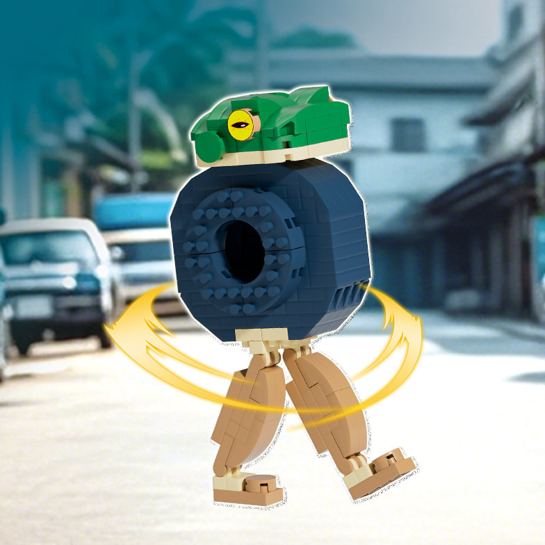 Compatible con Lego transfronterizo AI Mountain Sea Jing tung sahur