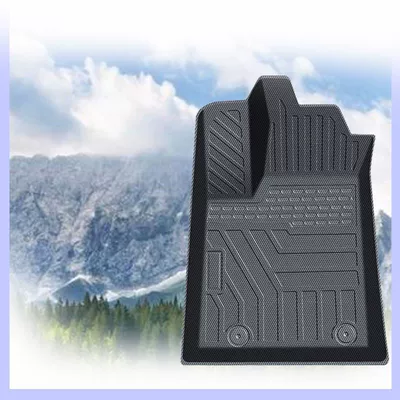 Universal Foot Pad | Carpet - single-layer-tpe-driver-anti-slip-foot-pads-rice-grain-pattern-25-models-of-wuling-hongguang-miniev