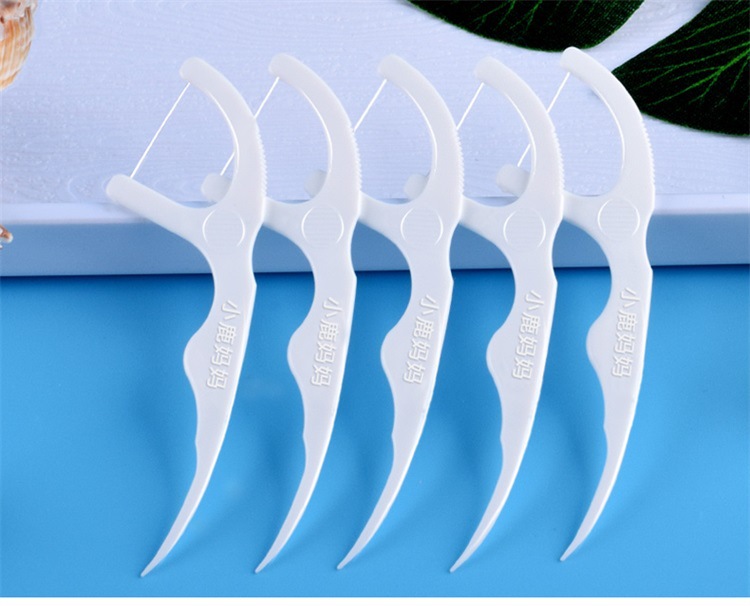 Little Deer Mother Dental Floss, disposable individual packaging, ultra-fine dental floss picks, toothpicks, dental floss box bags, wholesale pic 30