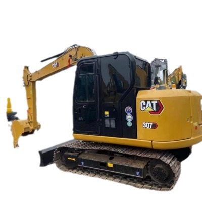Excavadoras de segunda mano de Shanxi línea especial de exportación Komatsu70 CAT307