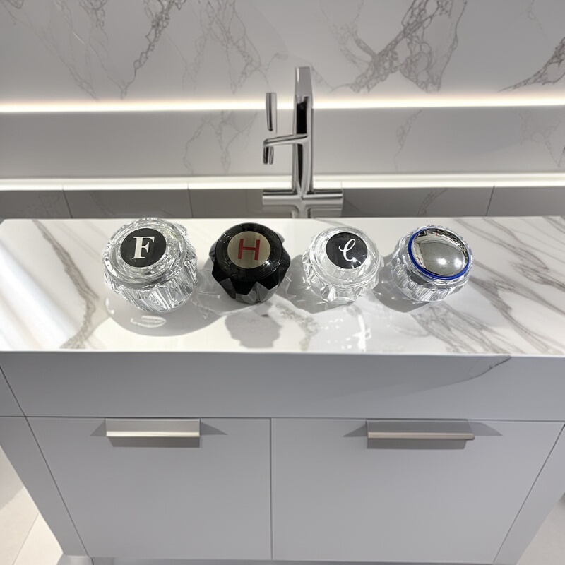 Faucet plastic transparent handwheel benzene permeable plastic handle bathroom faucet acrylic handwheel color handwheel Faucet plastic transparent handwheel benzene permeable plastic handle bathroom faucet acrylic handwheel color handwheel