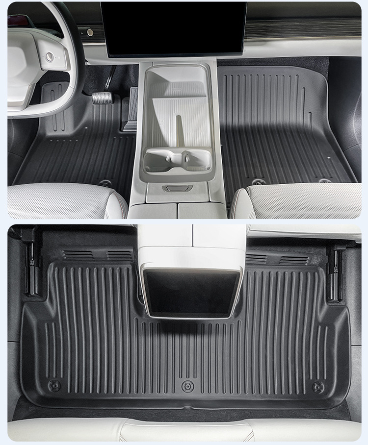 Suitable for 24-26 Models of Ledao L60 Car Floor Mats, Dirt-Resistant, Waterproof, Environmentally Friendly Tpe Floor Mats, Special Car-Specific Floor Mats