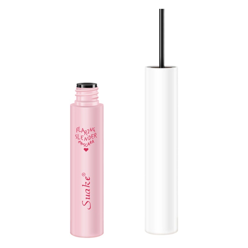 Su Anke Mascara Is Waterproof, Sweat-Proof, and Smudge-Proof, with a Small Brush Head for Long-Lasting Lengthening and Curling, and a Fine Tip That Is Waterproof and Smudge-Proof