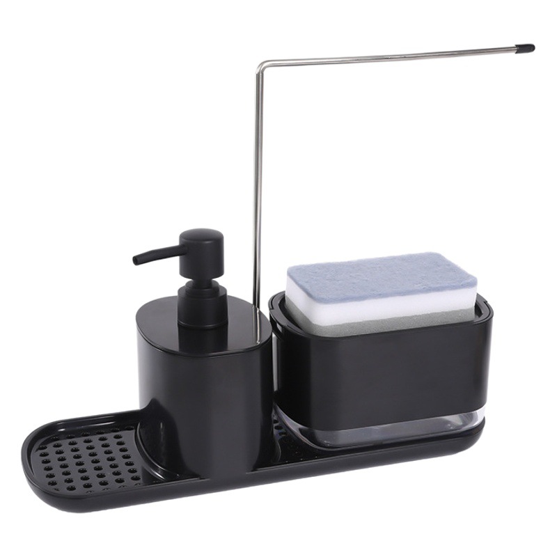Dispensador de jabón lavavajillas a presión, dispensador de jabón de manos, dispensador de jabón de cocina, botella a presión, dispensador de líquido lavavajillas a presión.