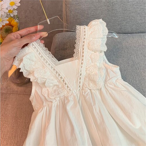 Girls camisole summer dress children's gauze dress children's princess dress baby girl summer dress