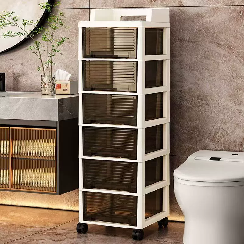 Storage system for boxes, waterproof hygienic multilayer cart