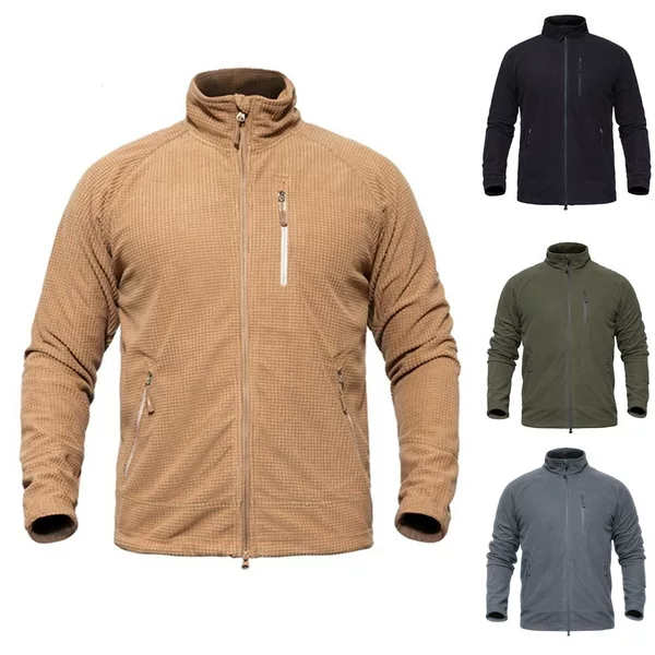 Spring and Autumn Tad Outdoor Sports Waffle Fleece Warm Clothing Tactical Fleece Sweater Fleece Liner
