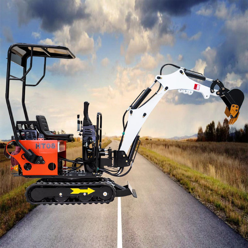 出口意大利农用果园挖土小钩机 工程用挖机 履带式小型液压挖掘机