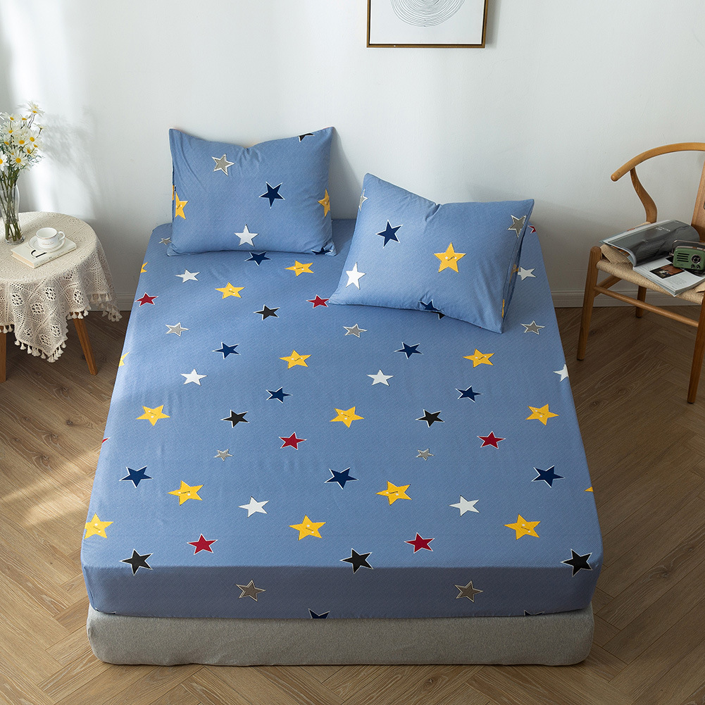 Drap de literie imprimé mat, housse de protection pour matelas, article unique, offre spéciale_voghion.com