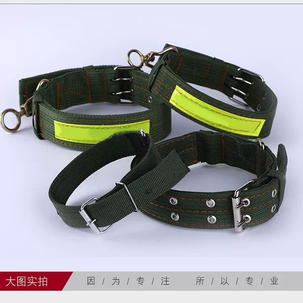 Factory sales telescopic collar multi-specification dog collar dog traction telescopic nylon collar dog chain in stock wholesale