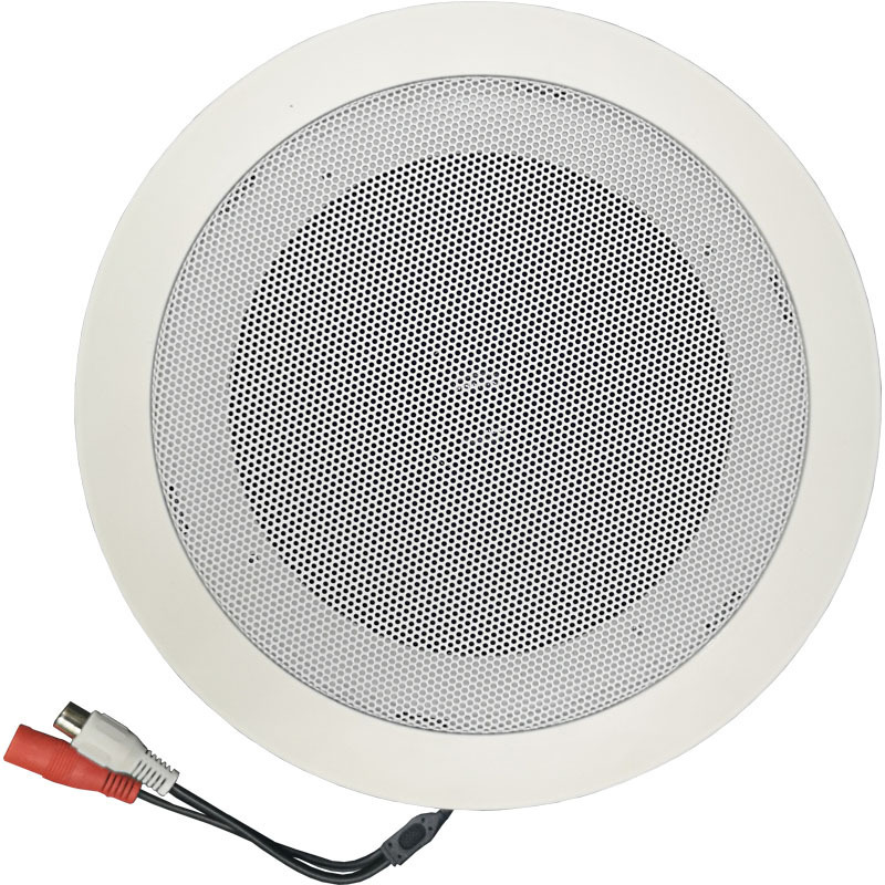 Dc 12、24v組み込み天井スピーカー6wアクティブスピーカー内蔵アンプ監視音声インターホン拡声|undefined