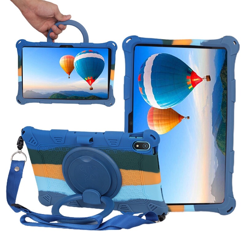 Applicable to Realme Pad10.4-inch protective case oppo tablet computer drop-resistant rotating soft silicone protective case Applicable to Realme Pad10.4-inch protective case oppo tablet computer drop-resistant rotating soft silicone protective case