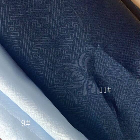 Crystal flower ten thousand words back pattern organza jacquard fabric flash soft Hanfu ancient style big sleeve shirt thinner than nail fabric