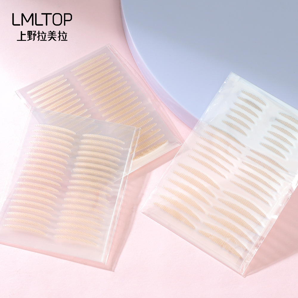 LMLTOP encaje natural doble párpado pegatina SY1029 mezcla de 54 pares