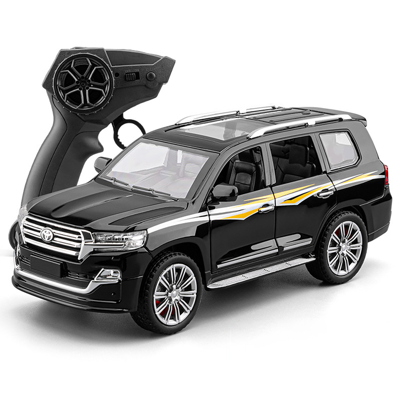 Authentic Licensed 1:24 Scale Remote Control Toyota Cruiser Alloy Off-Road Vehicle Model Remote Control Drift Parent-Child Track Toy