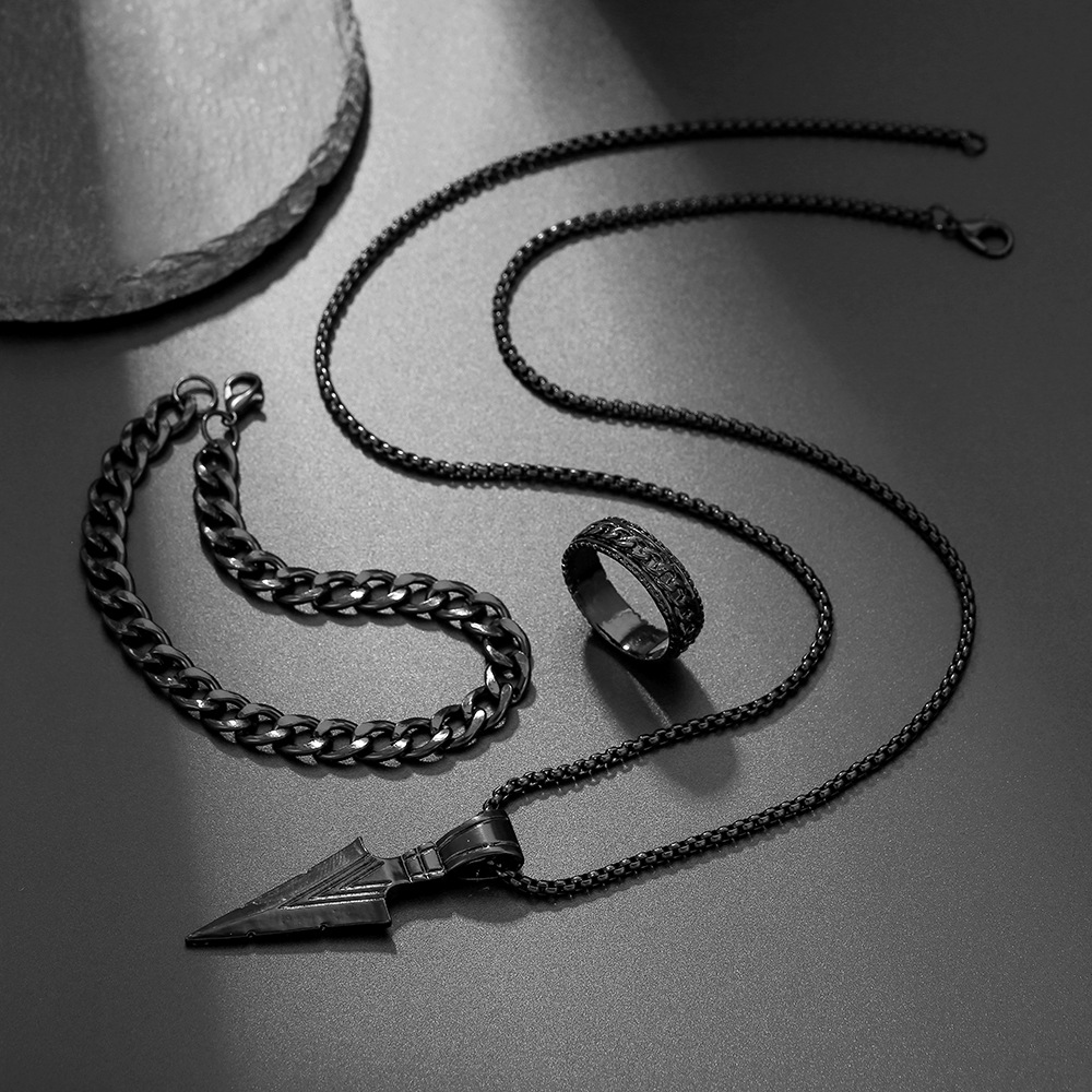 Black triangle, set