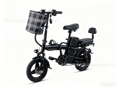 400W48V foldable electric scooter, direct sales from the manufacturer, cross-border foreign trade, lithium battery, ultra-light small two-wheeled vehicle (Qatlanan elektrik velosipedlər) - 48v10ah