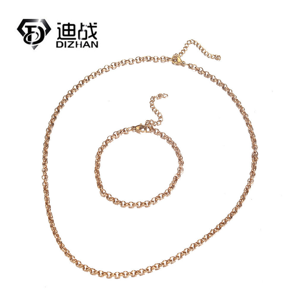 Fashionable trend sophisticated chain stainless steel