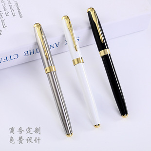 Metal Pen Gired Pen Metal Signature Penductor Pen Business Conference Tale Logo Logo Logo High -Fend Natural Pen