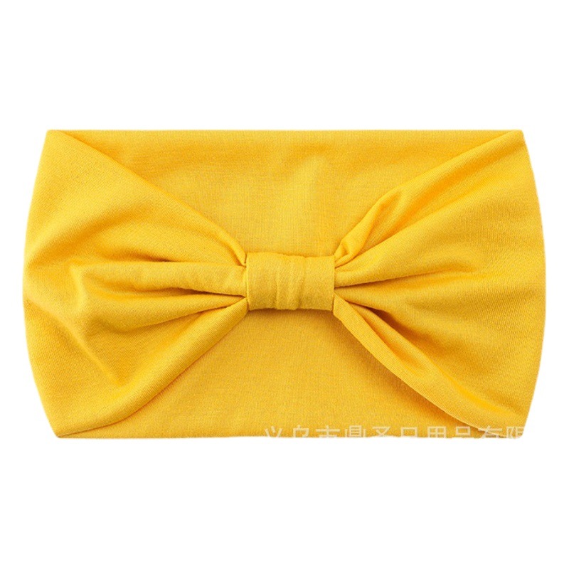 New European and American Solid Color Stretch Sports Hair Band Wide Edge Yoga Hair Band Sweat Absorbing Headband Fashion Headband Headband Headband Hair Accessories