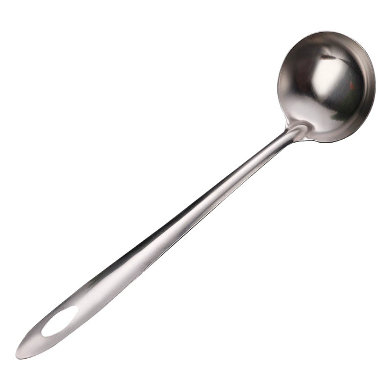 Кухонная Кулинария утолщенная ложка из нержавеющей стали дуршлаг Бытовая подвесная длинная ручка из нержавеющей стали ложка для горячего горшка суповая оболочка