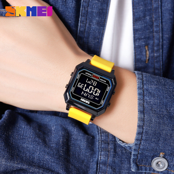 Travel electronic universal waterproof digital watch