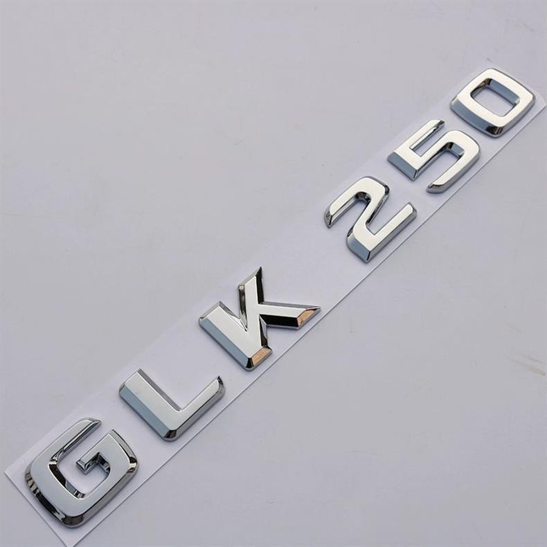 Old model Mercedes-Benz GLK200 lettering, GLK300 rear lettering, GLK350 rear lettering, GLK260 4MATIC modified car lettering stickers