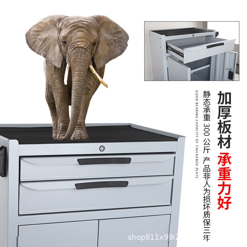 金物工具箱自動車修理工具車移動ブリキ工具カート工場移動貯蔵工具箱|undefined