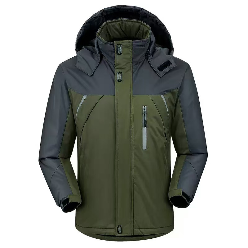 Añadir camisa de algodón gruesa chaqueta de hombre invierno casual gran chaqueta de asalto chaqueta de algodón de hombre calentamiento suelto ropa de algodón de hombre