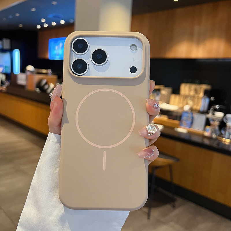 ai按键全包硅胶手机壳适用iPhone17promax肤感苹果16磁吸15保护套|undefined