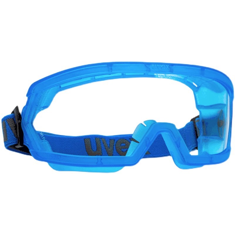 UVEX protector de ojos de seguridad anti-fog, anti-racabo, anti-splash químico líquido, gafas suaves anti-impacto 9321906