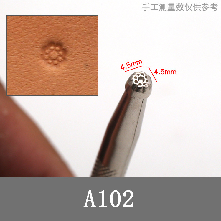 Diy革ツールプリントツール手縫い皮彫刻プリントツール皮芸皮彫刻プリントツール|undefined