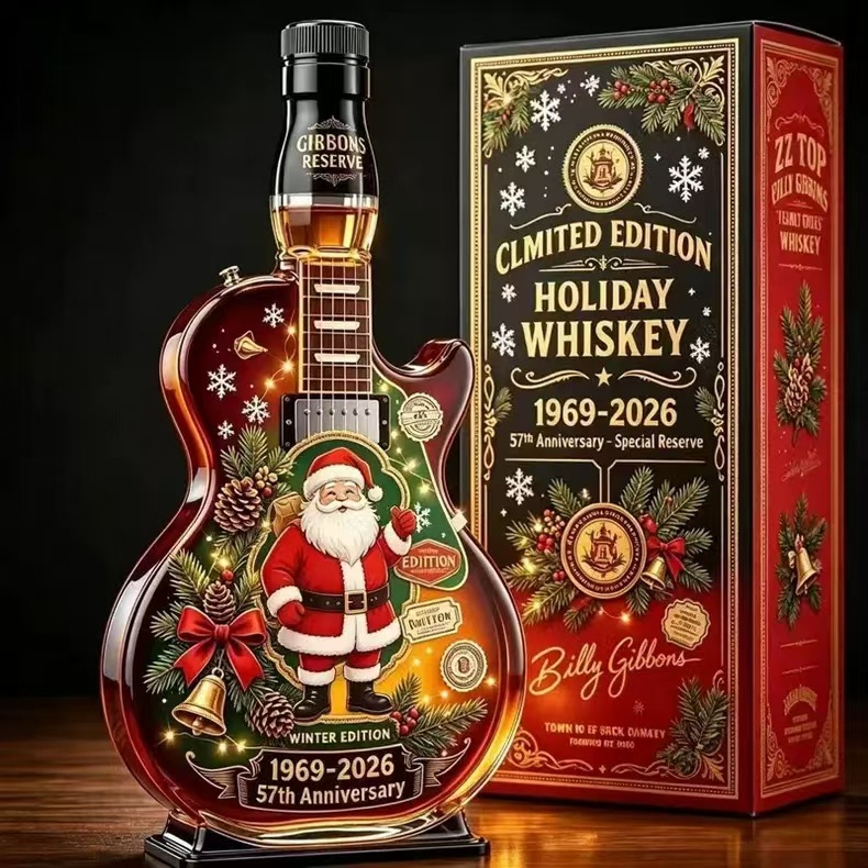 Botella de Vidrio para Whisky Forma de Guitarra de Vidrio de Borosilicato para Whisky image 23