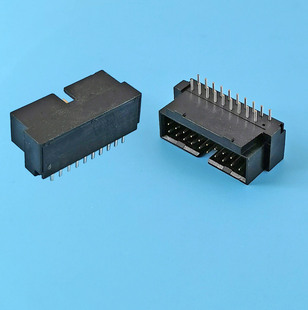 ԭ�S����USB3.0 IDC 19P����90�Ȳ�庆ţIDC 19P���^ �{ɫ/��ɫ