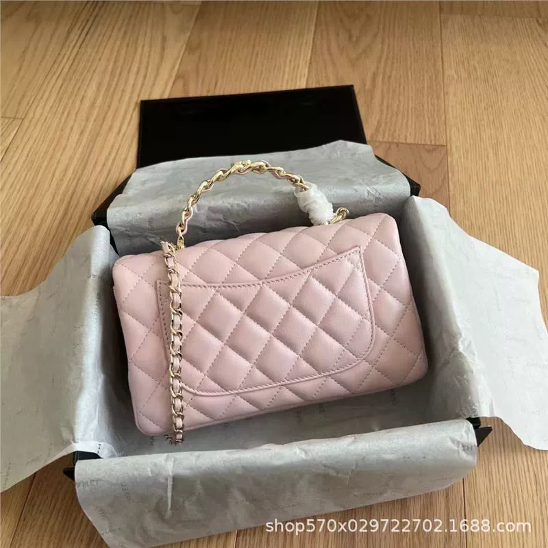 Цепочка, сумка через плечо, клатч-сумка, подмышечная сумка, стиль Chanel, цепочная сумка, кожа