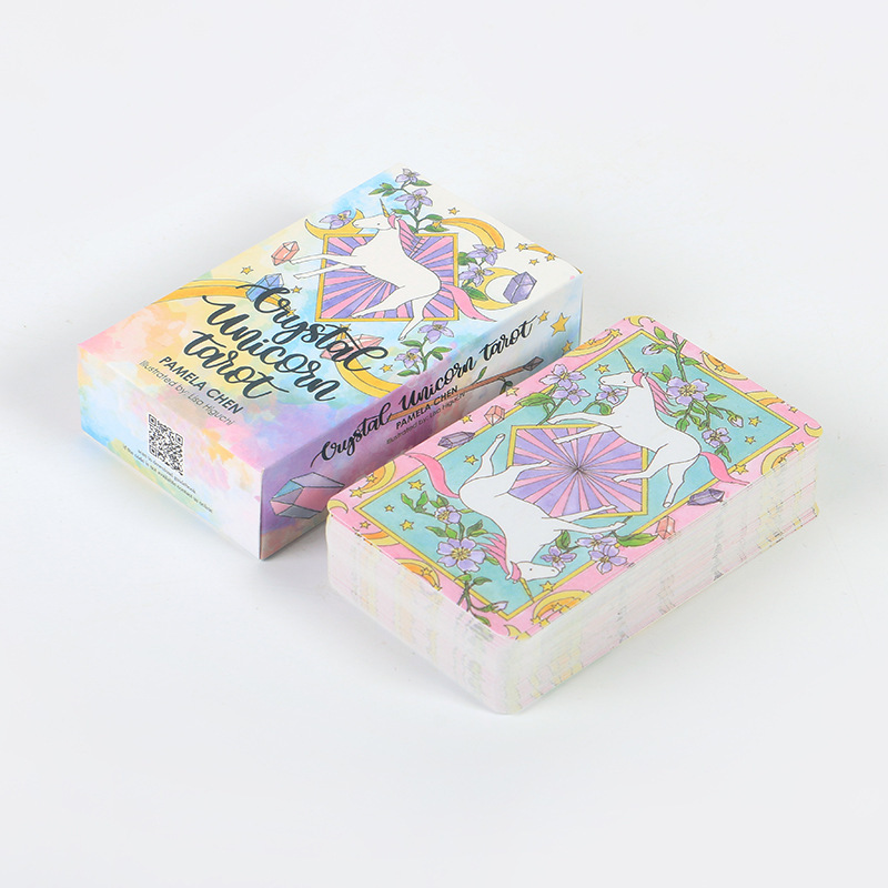 2022 New Board Game Crystal Unicorn Tarot Directly Supplied By Manufacturer_voghion.com