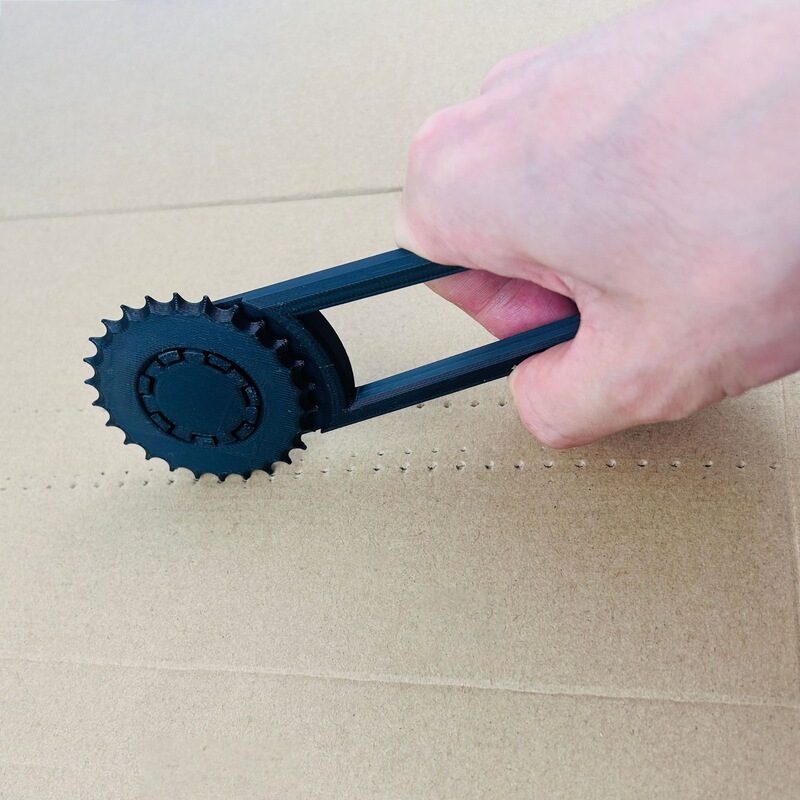Cross-Border Hot Item 2025 Cardboard Box Punch Household Cardboard Box Hole Punch Tool