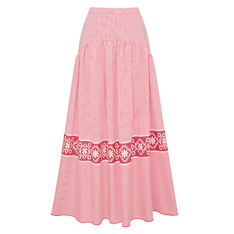 Damen Badeanzug Retro Mit Schleife Und Streifen Sowie Rüschen_voghion.com