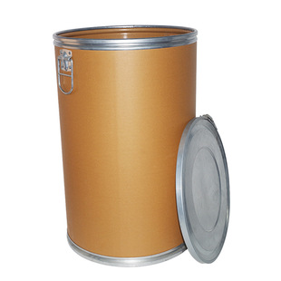 200-litre iron hoop barrel covered with waterproof membrane iron bottom iron cover paper barrel plywood bottom cover paper barrel manufacturer