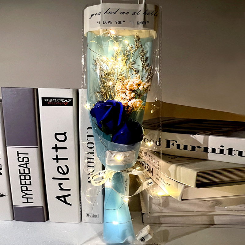 Festivalgeschenke Weihnachten Muttertag Blumensträuße Rosen Sonnenblumen Trockenblumen Konservierte Blumen Für Kindergartenlehrer Geschenk_voghion.com