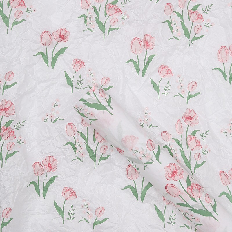 Papel de pera perla impermeable base de ramo de papel de forro papel de embalaje de flores al por mayor para hornear papel de embalaje floral