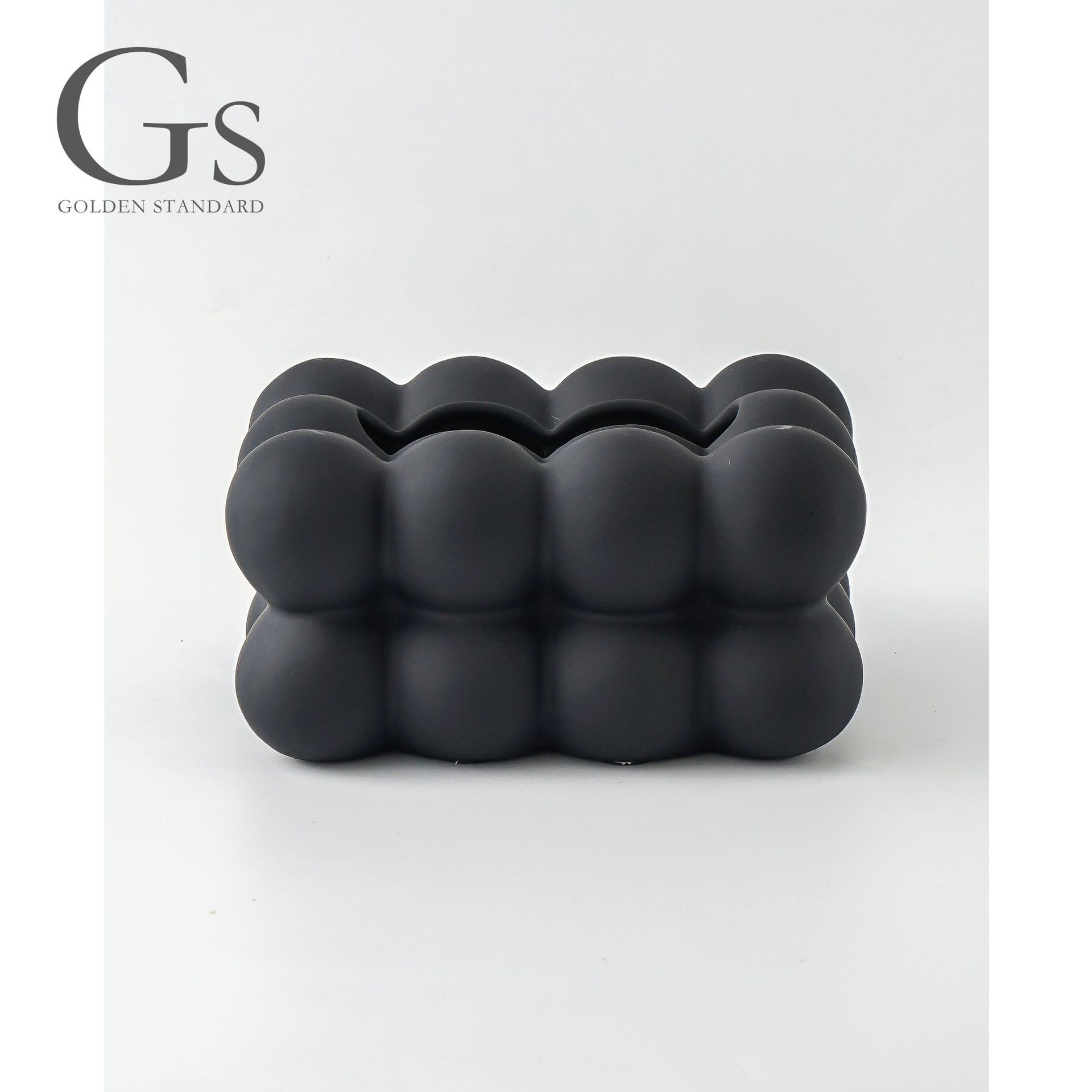 北欧風マシュマロセラミックティッシュボックス、クリエイティブなリビングルームのコーヒーテーブル装飾、軽奢なティッシュボックス飾り