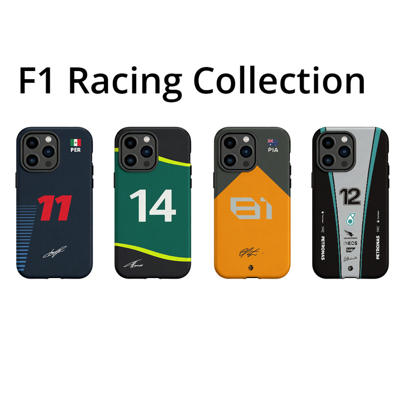 Cross-Border F1 Racing Two-In-One Film Case Suitable for Apple 18/17/14/13/15Pro Double-Layer Protective Case Cross-Border F1 Racing Two-In-One Film Case Suitable for Apple 18/17/14/13/15Pro Double-Layer Protective Case