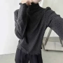 新款冬季长袖波点t恤