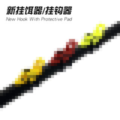 New Hook Hanger Lure Holder with Sponge Pad Spinning Rod Lure Fishing Rod Lure Holder Sea Fishing Rod Fishing Gear Accessory