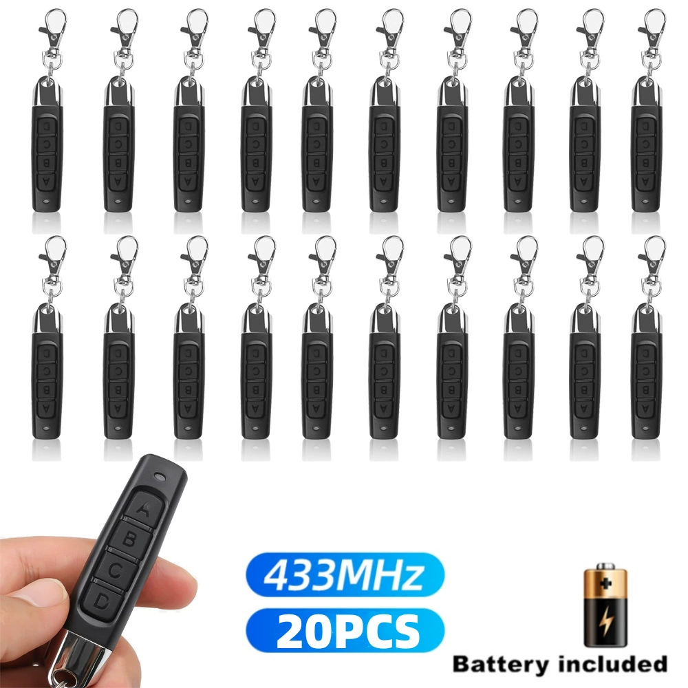433 М Копировать Пульт дистанционного управления гаражные ворота Супер Универсальный Копировать Пульт дистанционного управления большим пальцем 433 МГц скользящий код копирования