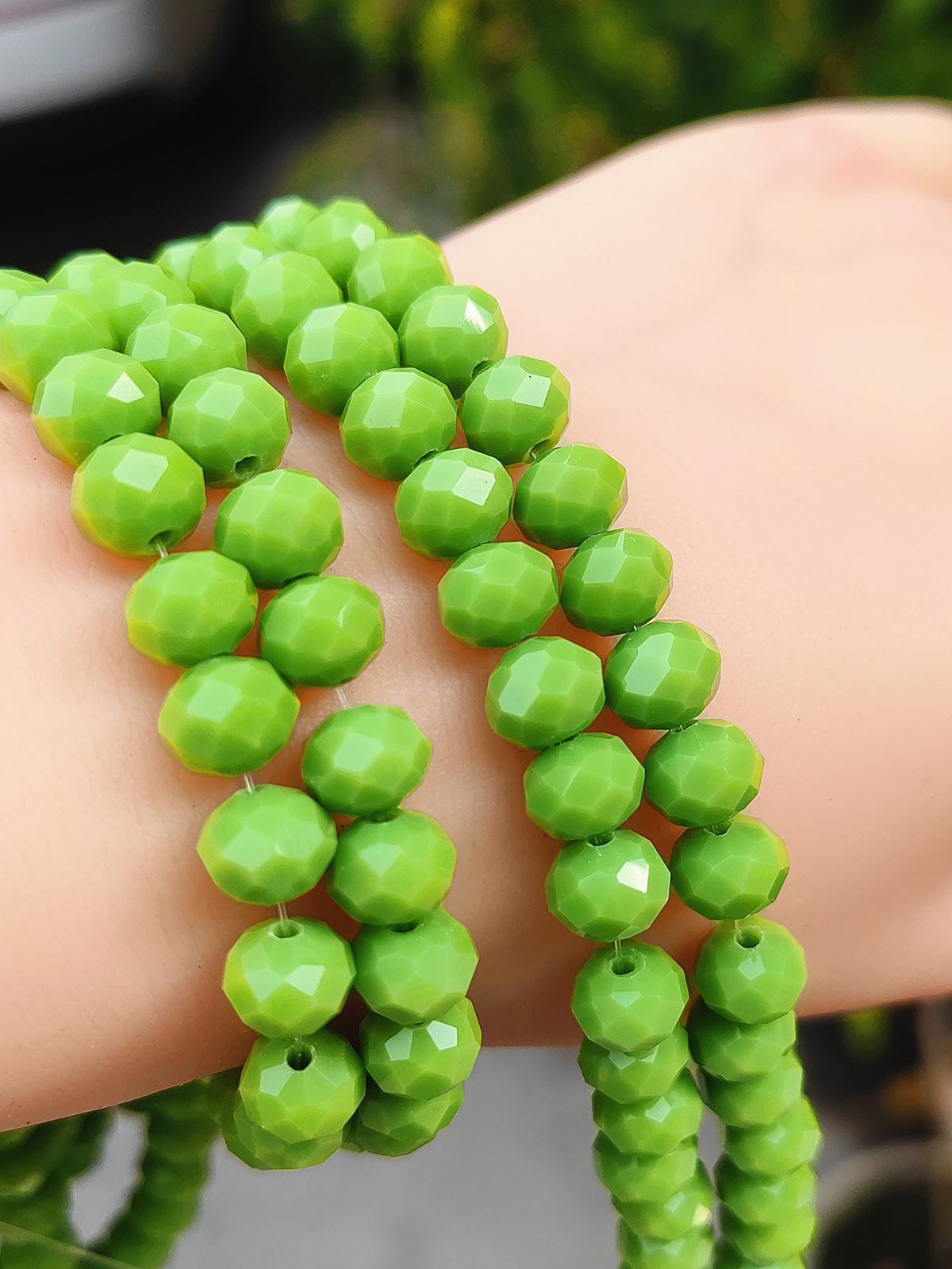 Olive green porcelain