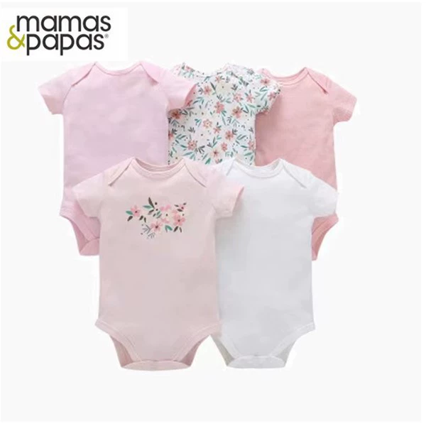 Мама и папа Мamas&papas производитель весна, осень и лето чистый хлопок детская одежда с длинным рукавом и коротким рукавом треугольник хамер 5 предметов сумка
