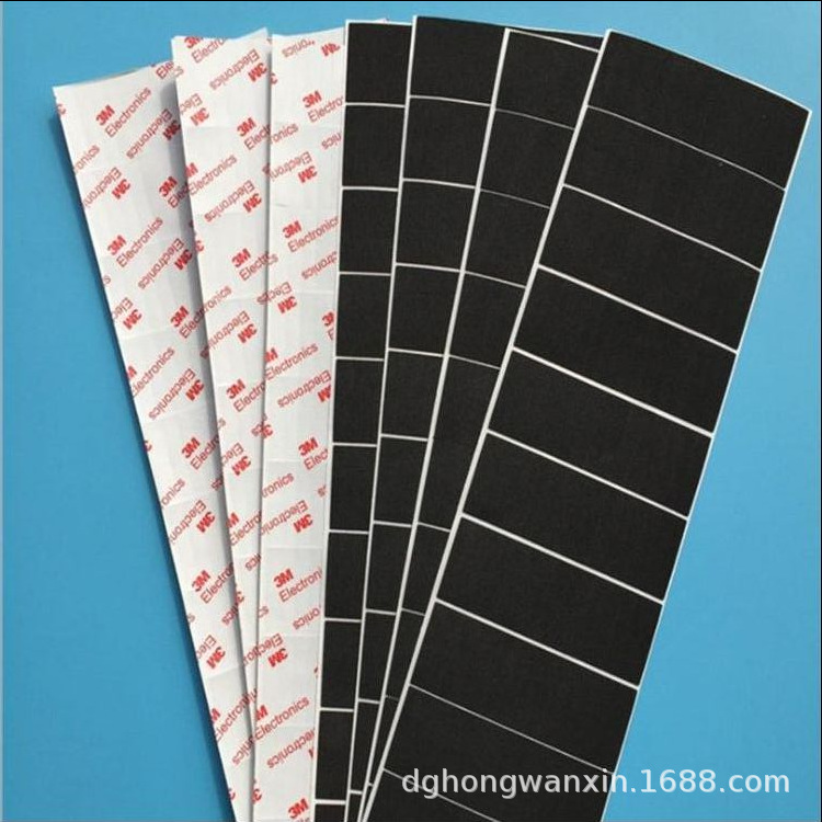 黑色自粘eva泡棉垫背胶eva缓冲垫圈 桌椅电器底座eva防滑减震脚垫